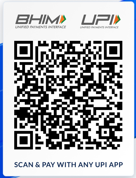 PCPLS Razorpay UPI QR code